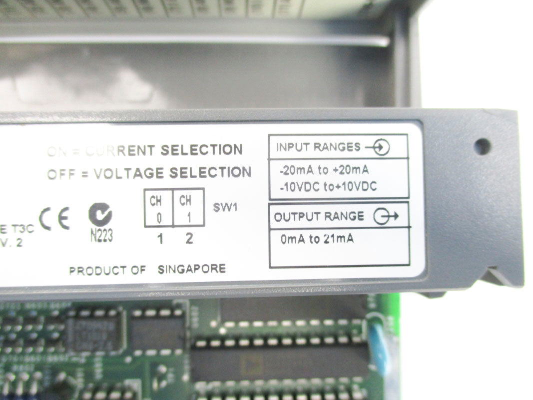 ALLEN BRADLEY 1746-NIO4I SER. A (NO TERMINAL) -10VDC-10VDC UNMP