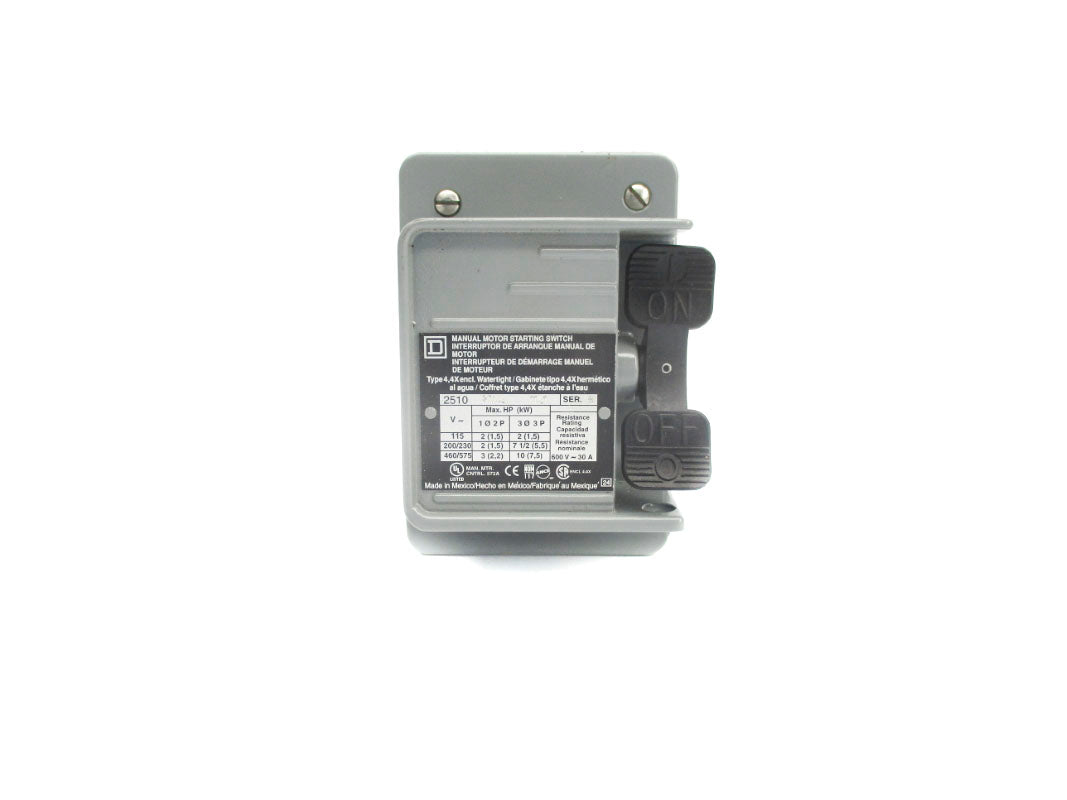 SQUARE D 2510KW21121 SER. B 600V 30A NSNP