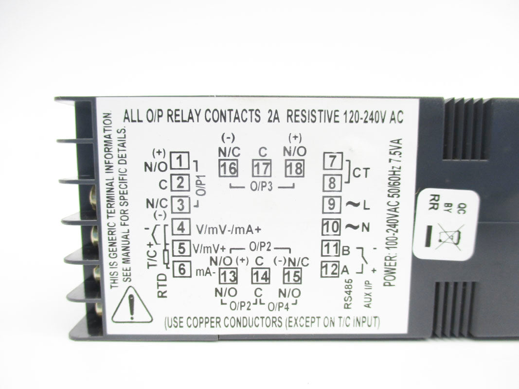 CHROMALOX 6040S00000 120-240VAC 2A NSMP