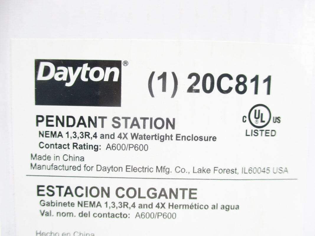 DAYTON 20C811 NSMP