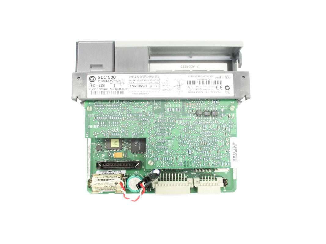ALLEN BRADLEY 1747-L551 SER. B F/W 5 24VDC NSNP