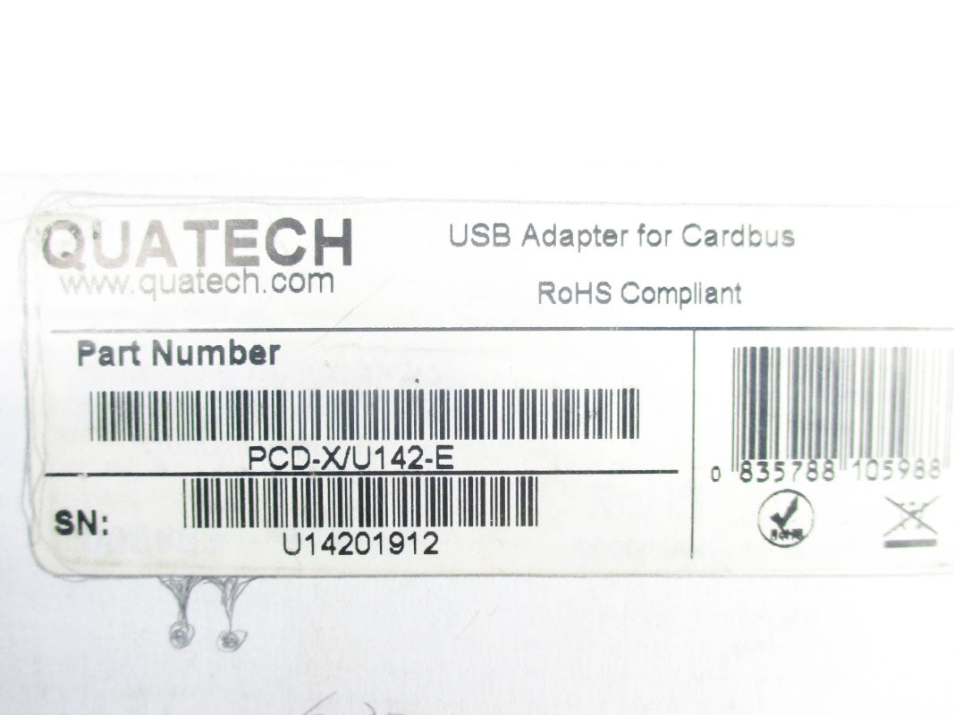 QUATECH PCD-X/U142-E NSMP