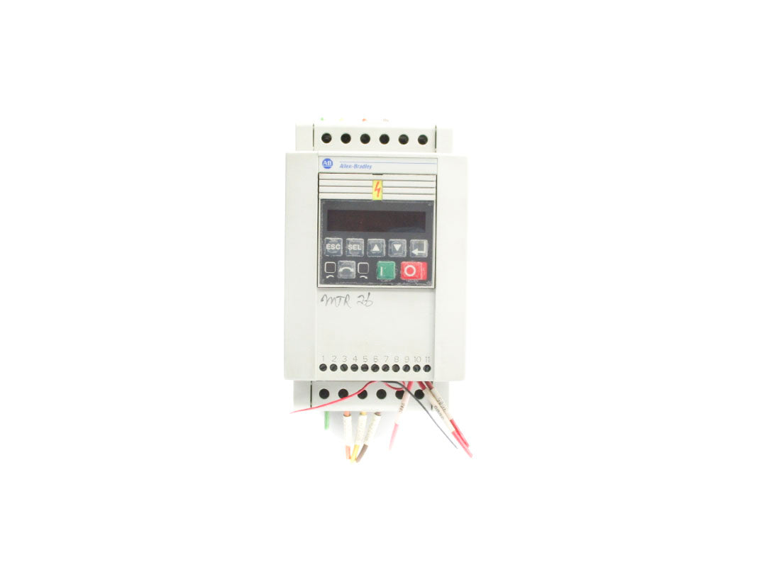 ALLEN BRADLEY 160-BA10NSF1 SER. C F/W 7.06 380-460V 12.2A (AS PICTURED) UNMP