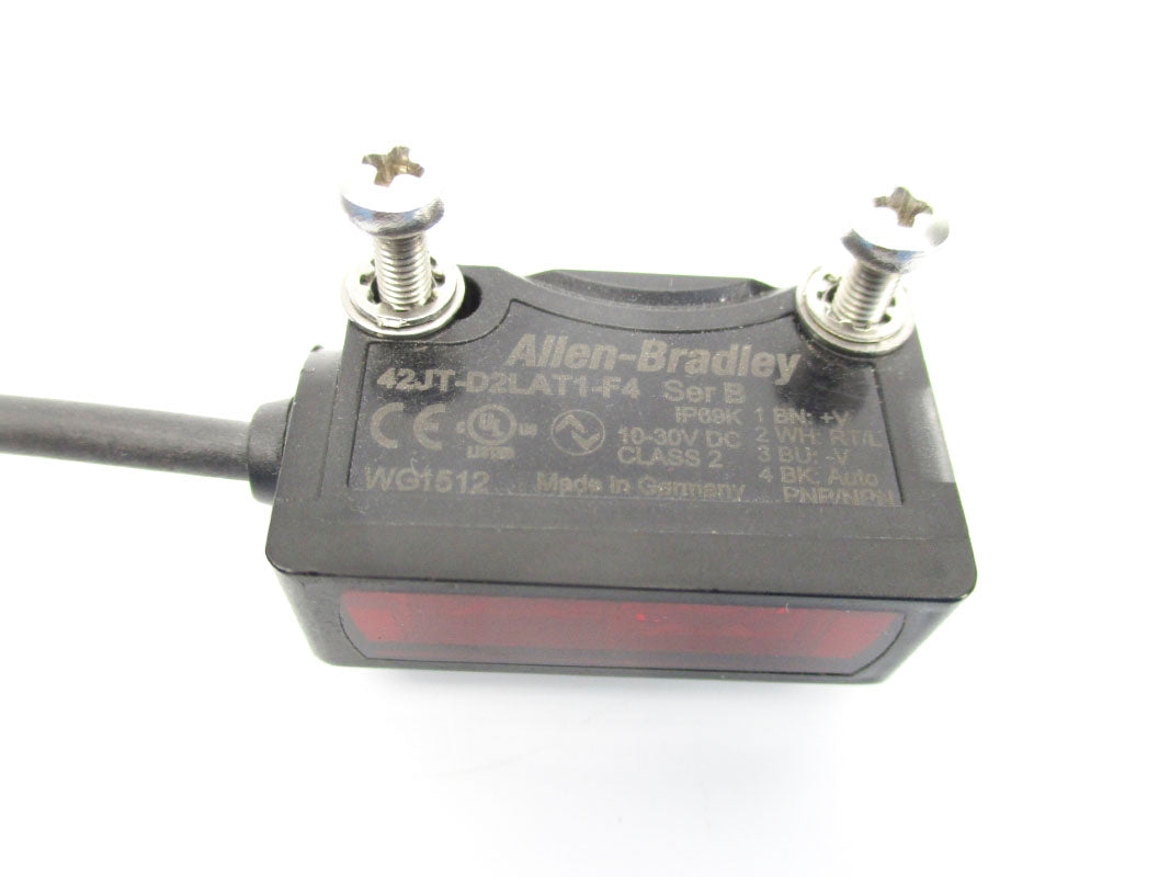 ALLEN BRADLEY 42JT-D2LAT1-F4 SER. B 10-30VDC NSNP