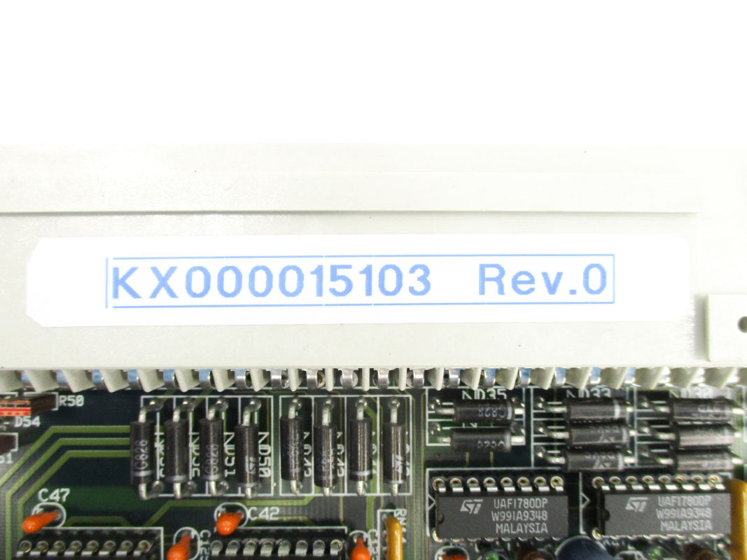 KISTERS MASCHINENBAU K000015101 REV. 0 UNMP