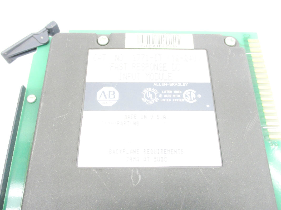 ALLEN BRADLEY 1771-IT 12-24VDC UNMP