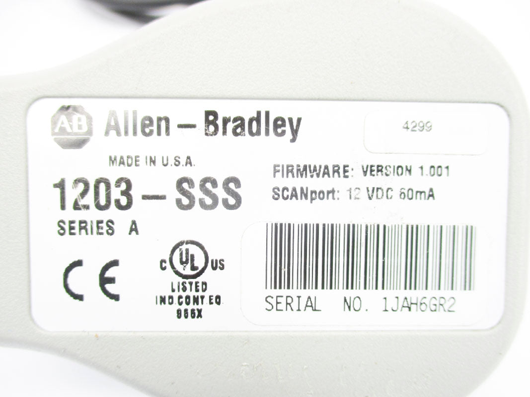 ALLEN BRADLEY 1203-SSS SER. A F/W 1.001 12VDC UNMP