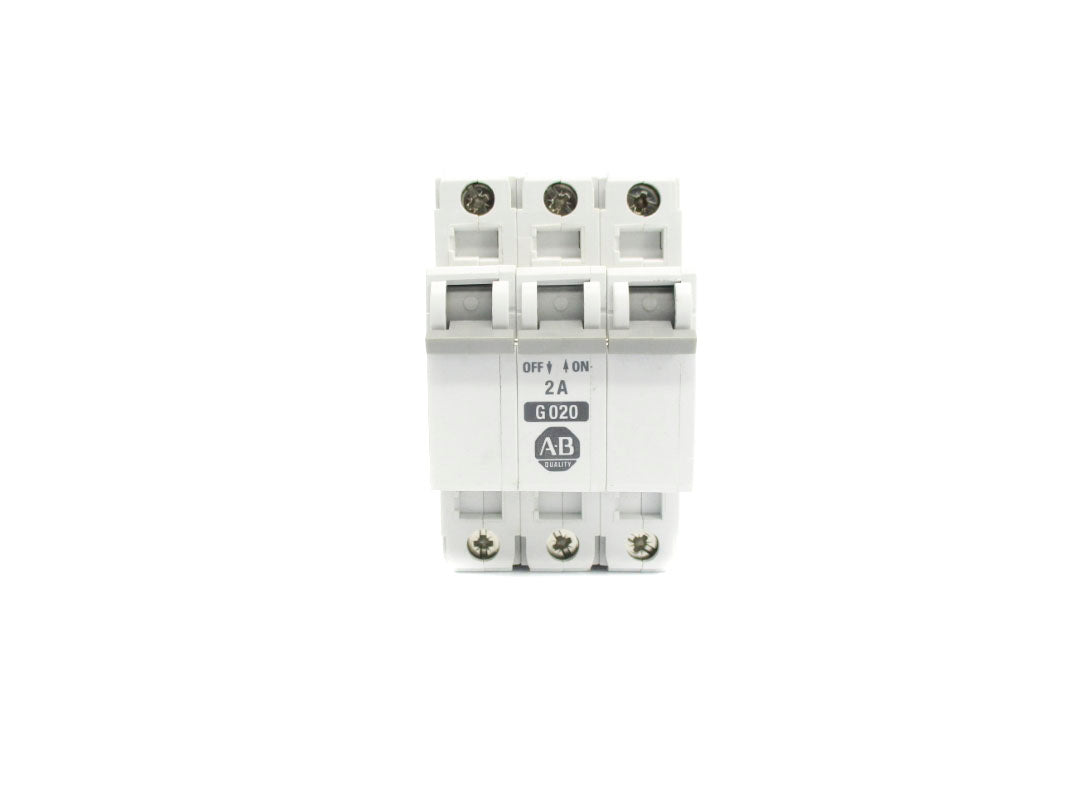 ALLEN BRADLEY 1492-CB3G020 SER. B 480VAC 2A (AS PICTURED) NSNP