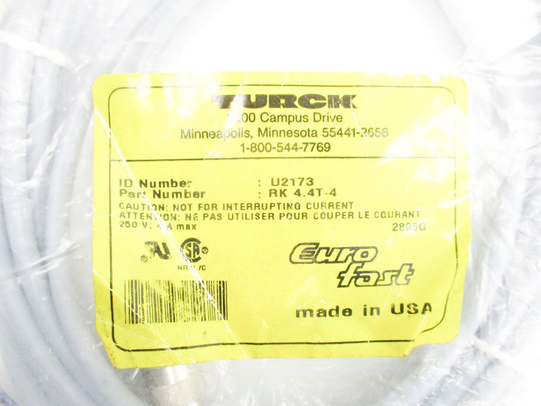 TURCK RK4.4T-4 U2173 250V 4A NSMP