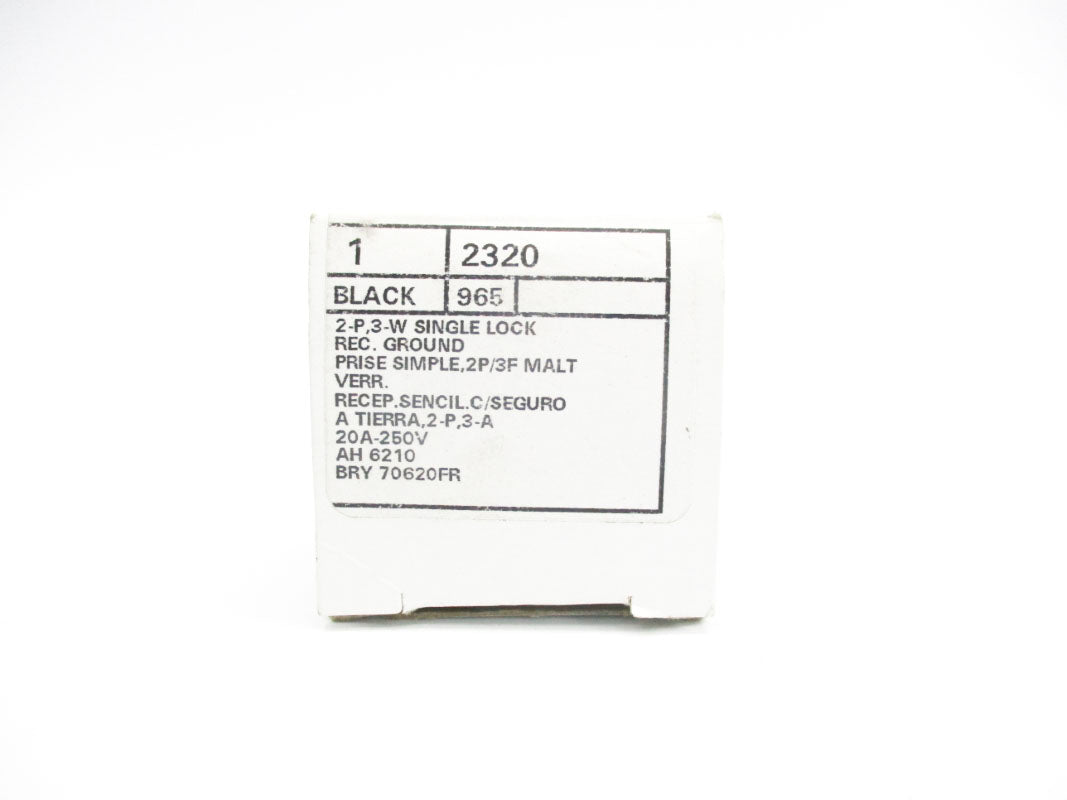 LEVITON 2320 20A 250V NSMP
