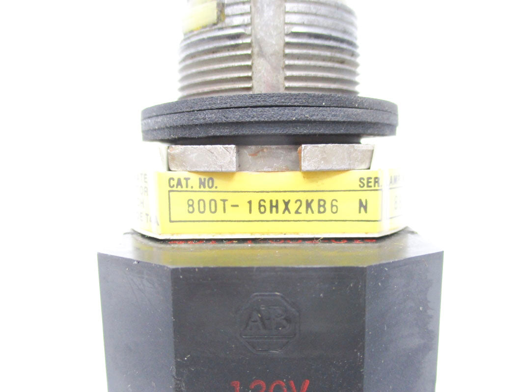 ALLEN BRADLEY 800T-16HX2KB6 SER. N 6V UNMP
