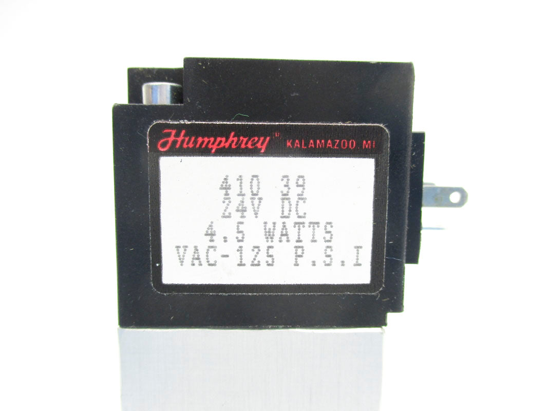 HUMPHREY 410-39 125PSI 24VDC NSNP