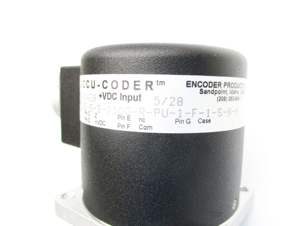 ACCU-CODER 725I-S-S-1500-R-PU-1-F-1-S-N-N 5/28VDC NSNP