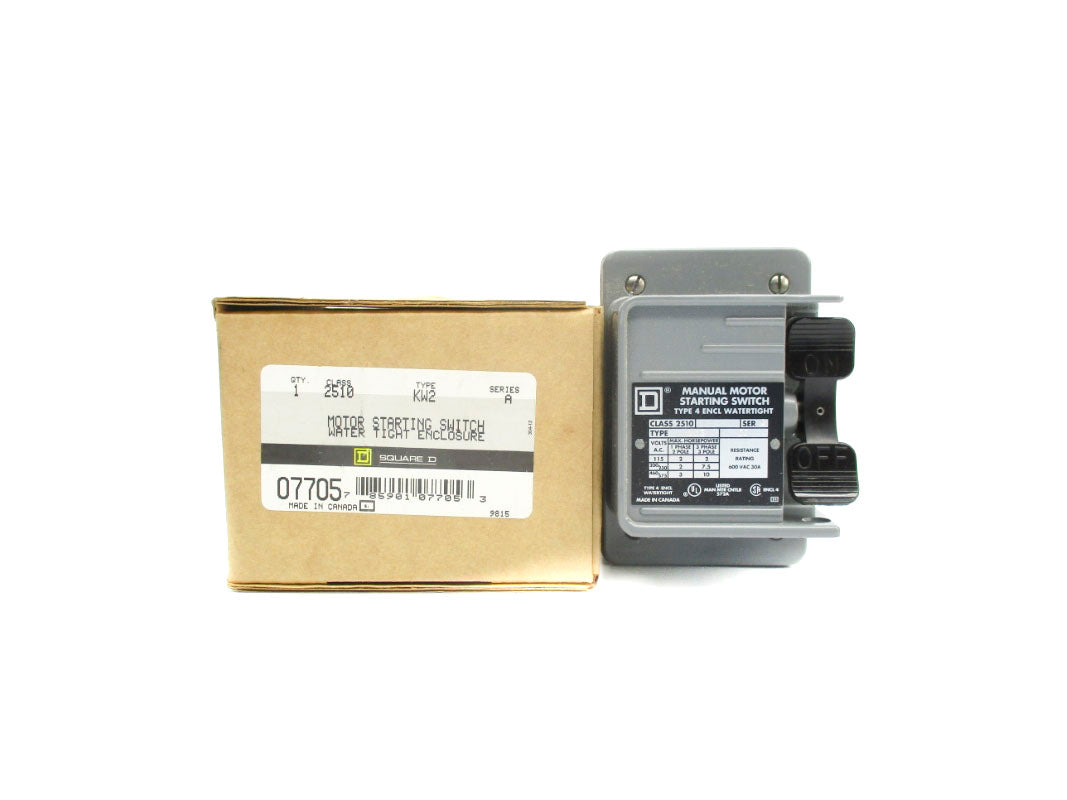 SQUARE D 2510KW2 SER. A 600VAC 30A NSMP