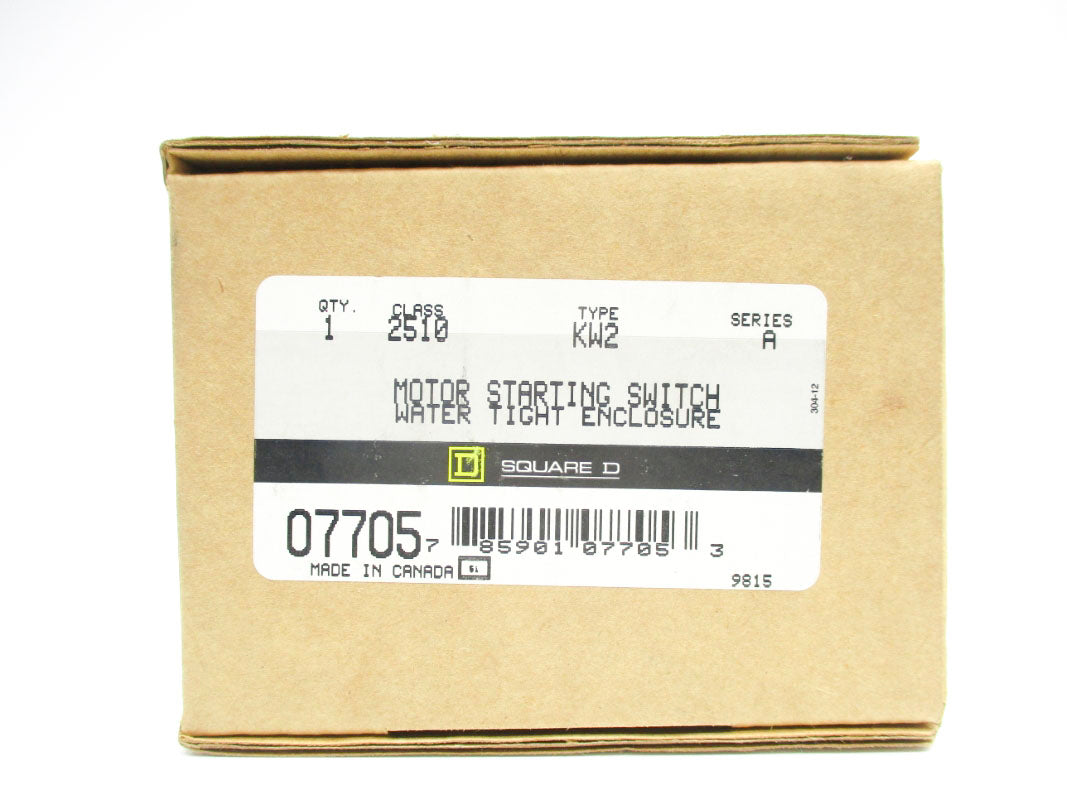 SQUARE D 2510KW2 SER. A 600VAC 30A NSMP