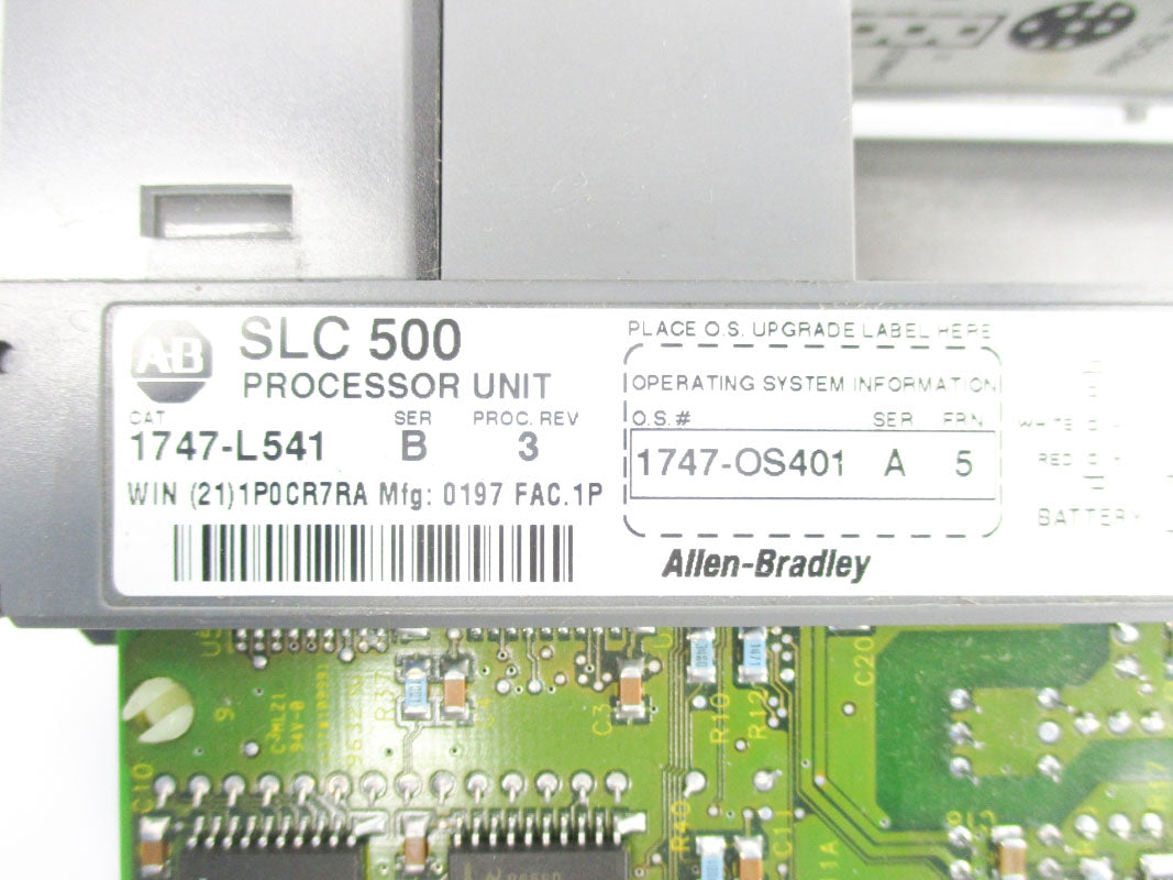 ALLEN BRADLEY 1747-L541 SER. B F/W 5 24VDC UNMP
