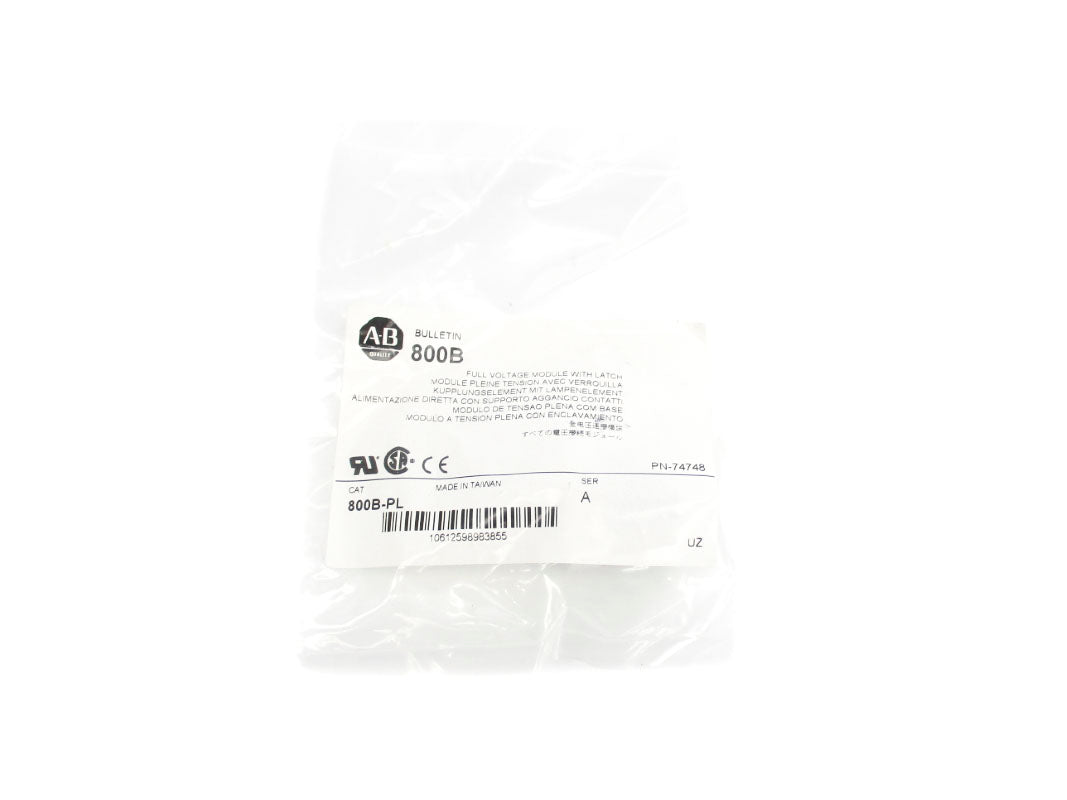 ALLEN BRADLEY 800B-PL SER. A NSMP