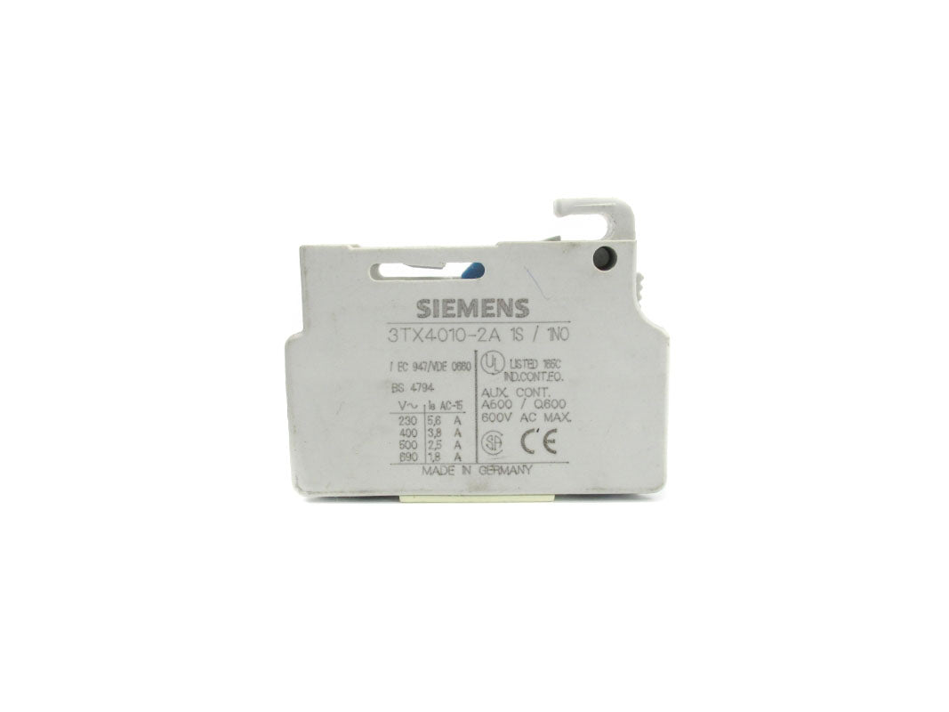 SIEMENS 3TX4010-2A 600VAC 5.6A UNMP