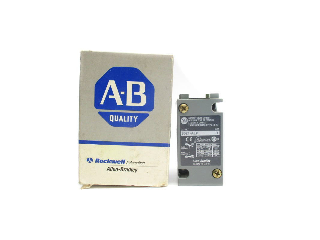 ALLEN BRADLEY 802T-ALP SER. H 600VAC 30A (AS PICTURED) (GY/BL) NSMP