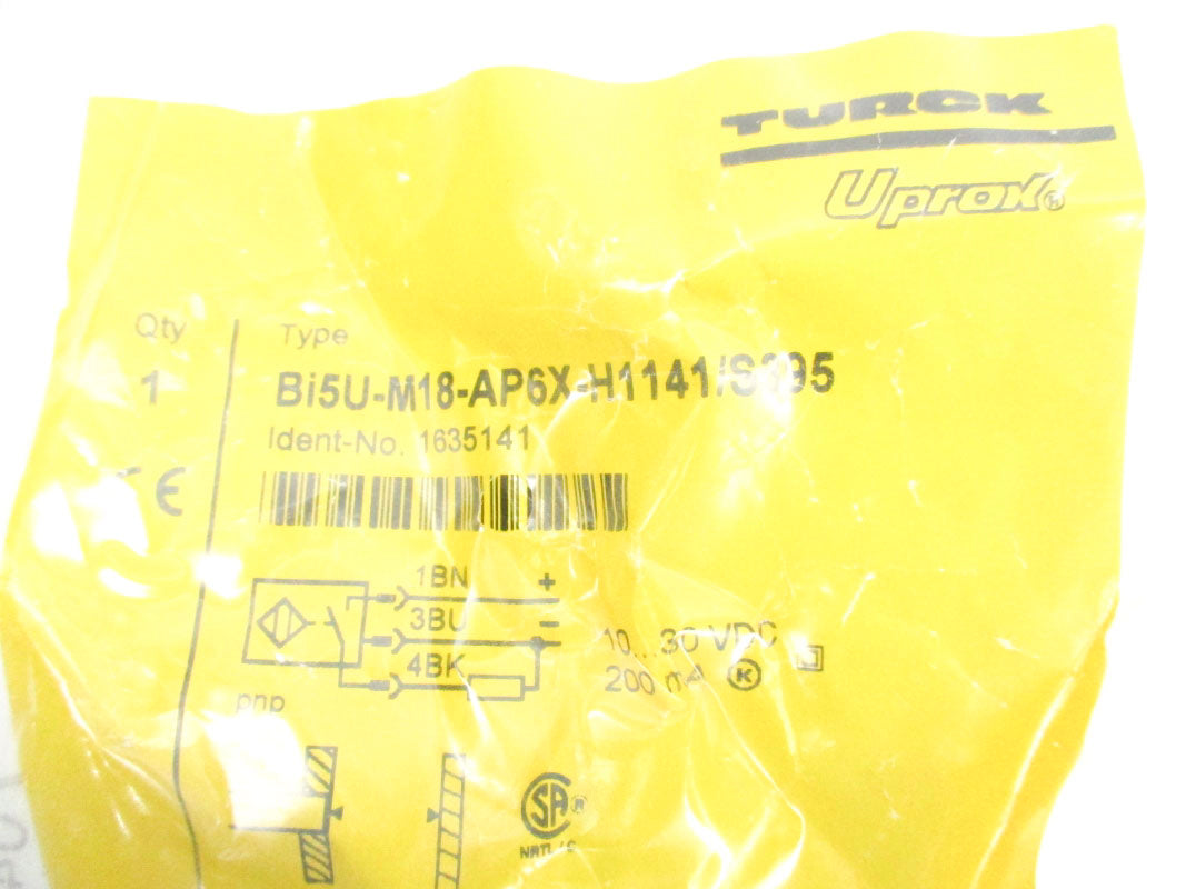 TURCK BI5U-M18-AP6X-H1141/S395 1635141 10-30VDC NSMP