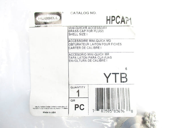 HUBBELL HPCAP1 NSMP