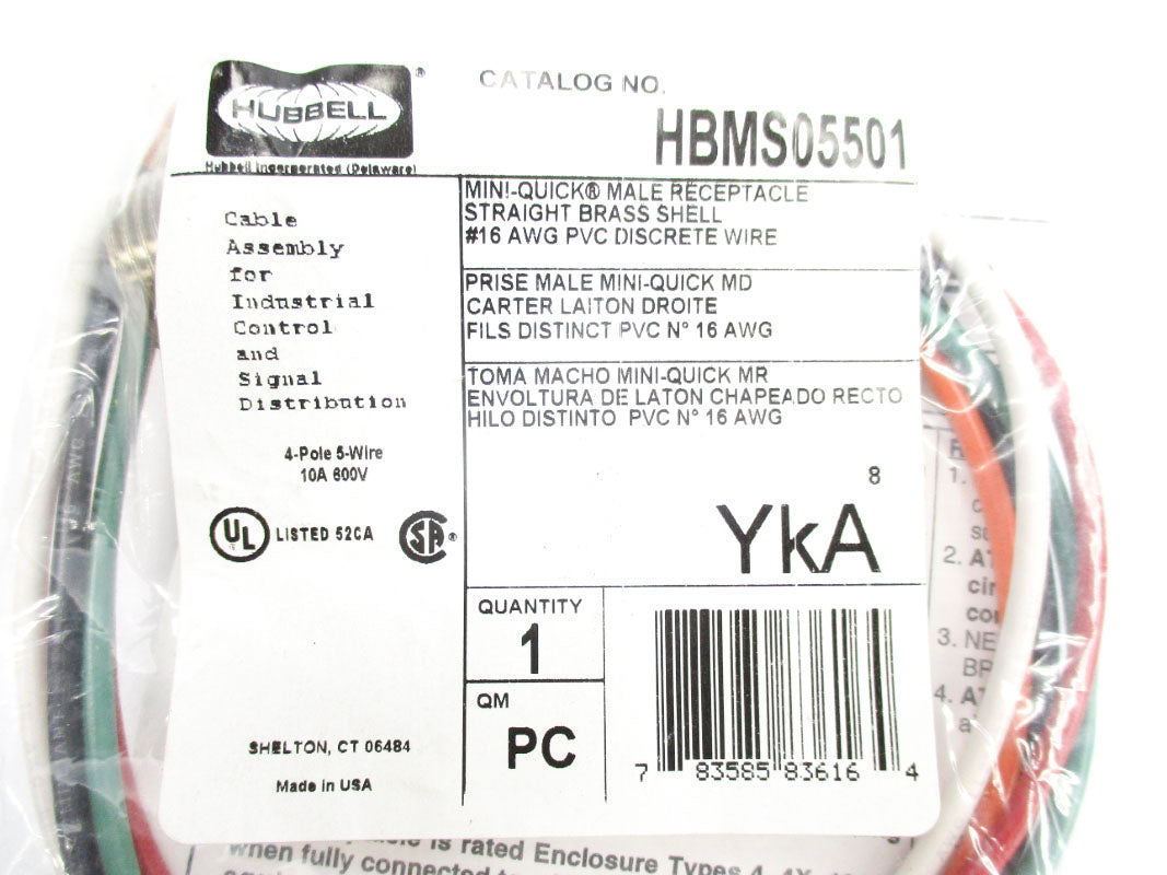 HUBBELL HBMS05501 NSMP