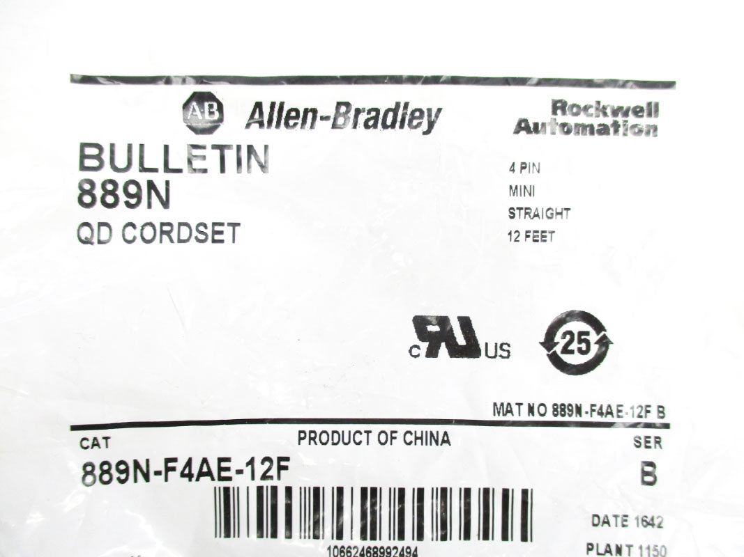 ALLEN BRADLEY 889N-F4AE-12F SER. B NSMP