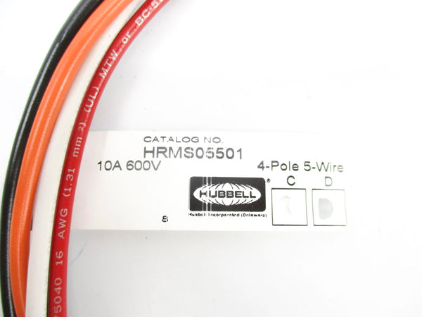 HUBBELL HRMS05501 10A 600V NSNP