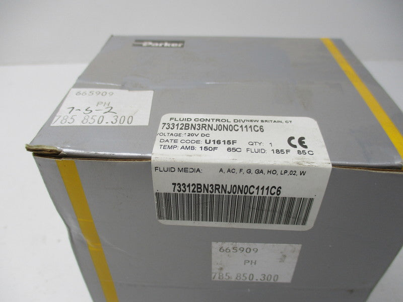 PARKER 73312BN3RNJ0N0C111C6 * FACTORY SEALED *