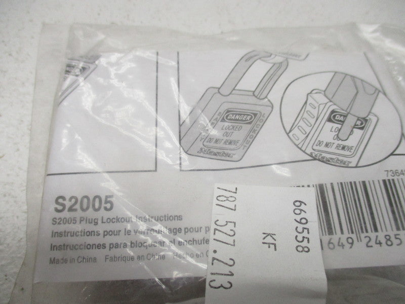 MASTERLOCK S2005 * NEW IN FACTORY BAG *