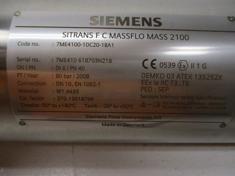 SIEMENS 7ME4100-1DC20-1BA1  NSNP