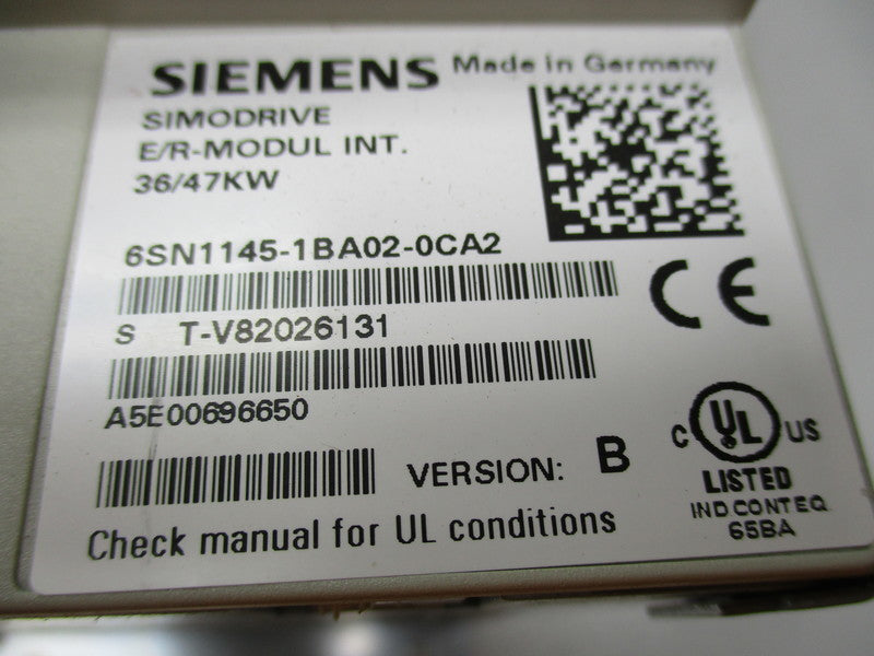 SIEMENS 6SN1145-1BA02-0CA2  NSNP