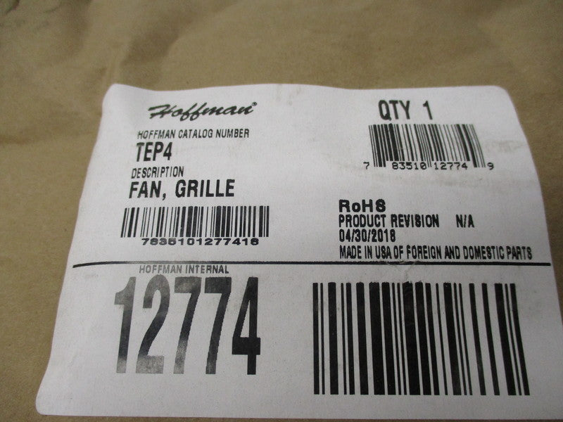 HOFFMAN TEP4 * FACTORY SEALED *