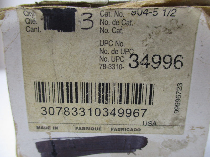 GREENLEE 34996 904-5 1/2 (BOX OF 3)  NSMP