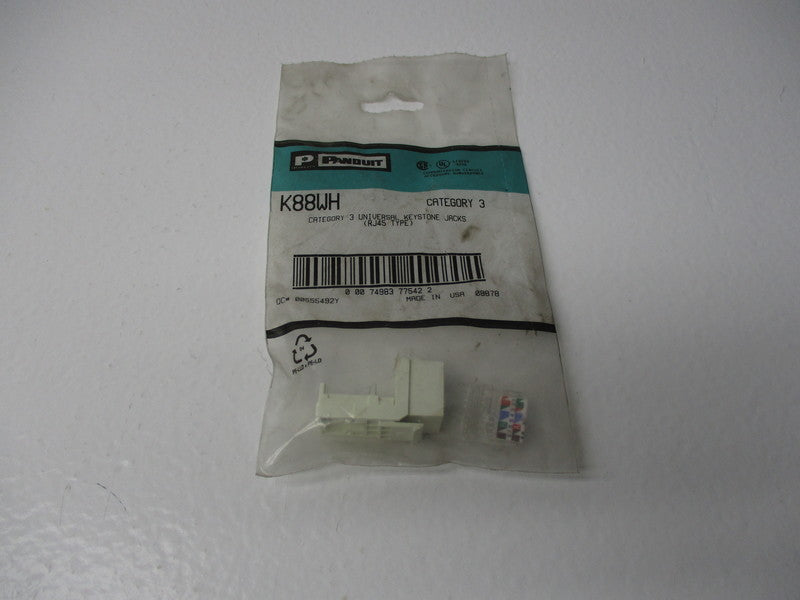 PANDUIT K88WH * NEW IN FACTORY PACKAGE *