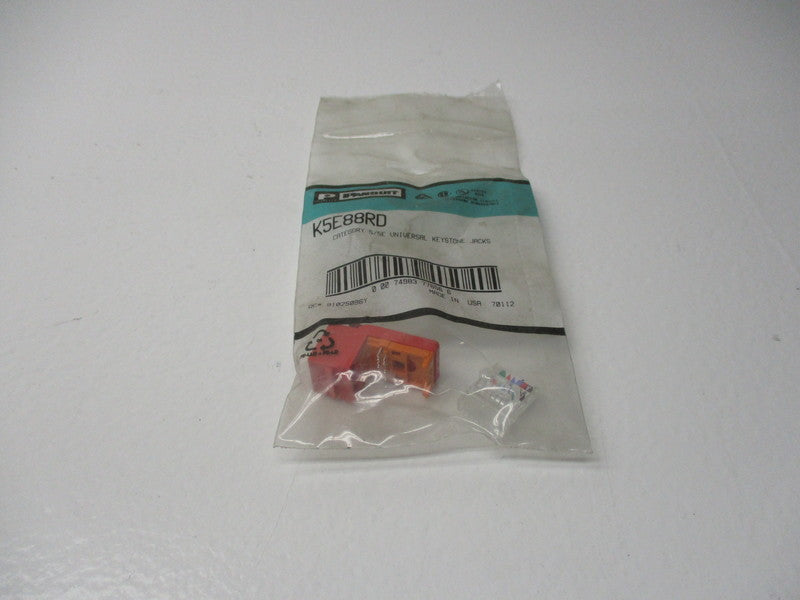 PANDUIT K5E88RD * NEW IN FACTORY PACKAGE *