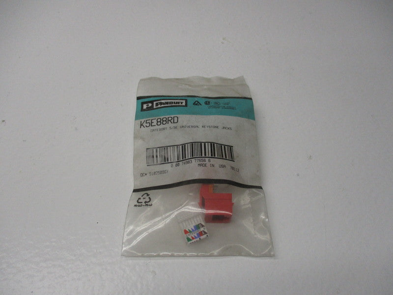 PANDUIT K5E88RD * NEW IN FACTORY PACKAGE *