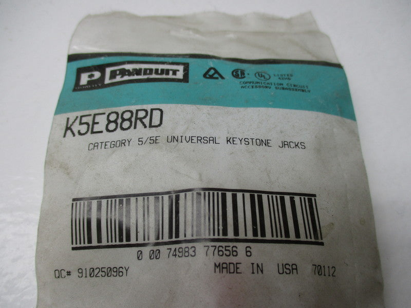 PANDUIT K5E88RD * NEW IN FACTORY PACKAGE *