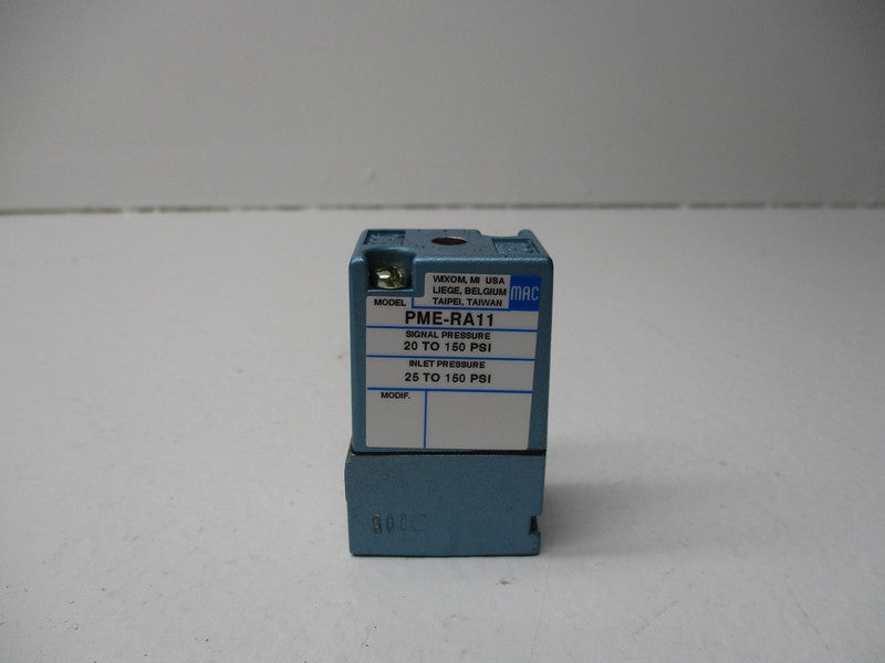 MAC PME-RA11 PRESSURE VALVE *NEW IN BOX*