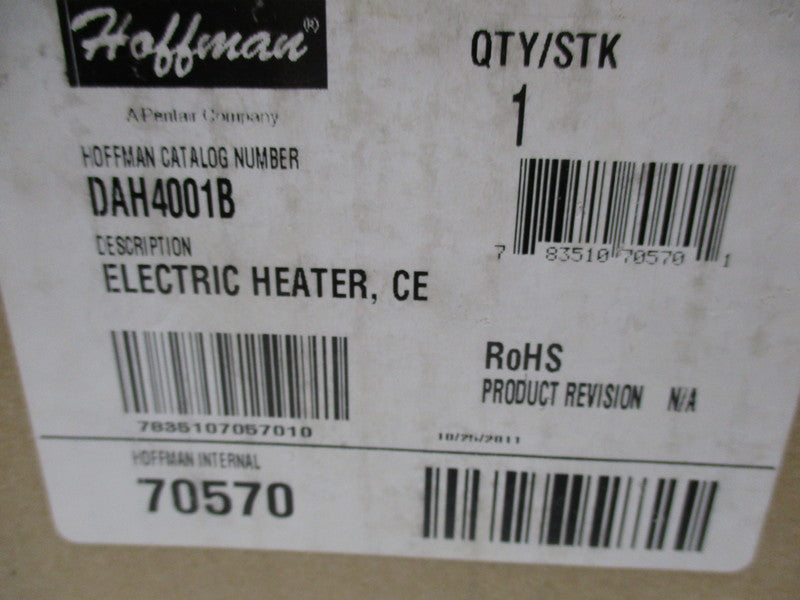 HOFFMAN DAH4001B NSMP
