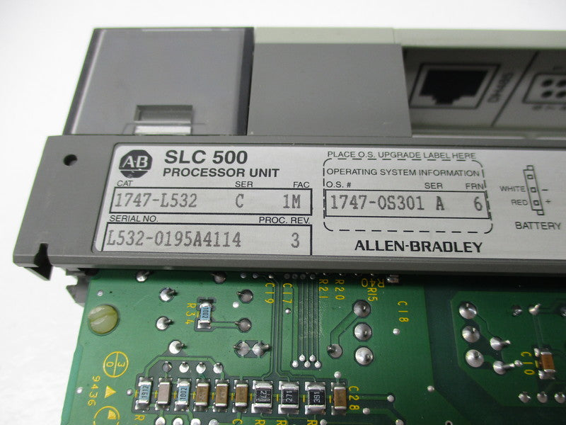 ALLEN BRADLEY 1747-L532 SER. C F/W 6 UNMP