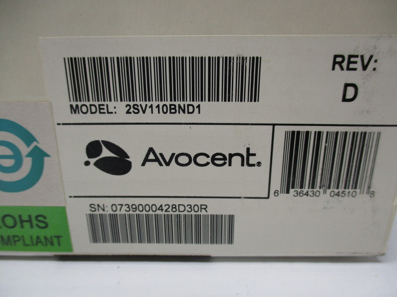 AVOCENT 2SV110BNDI NSMP