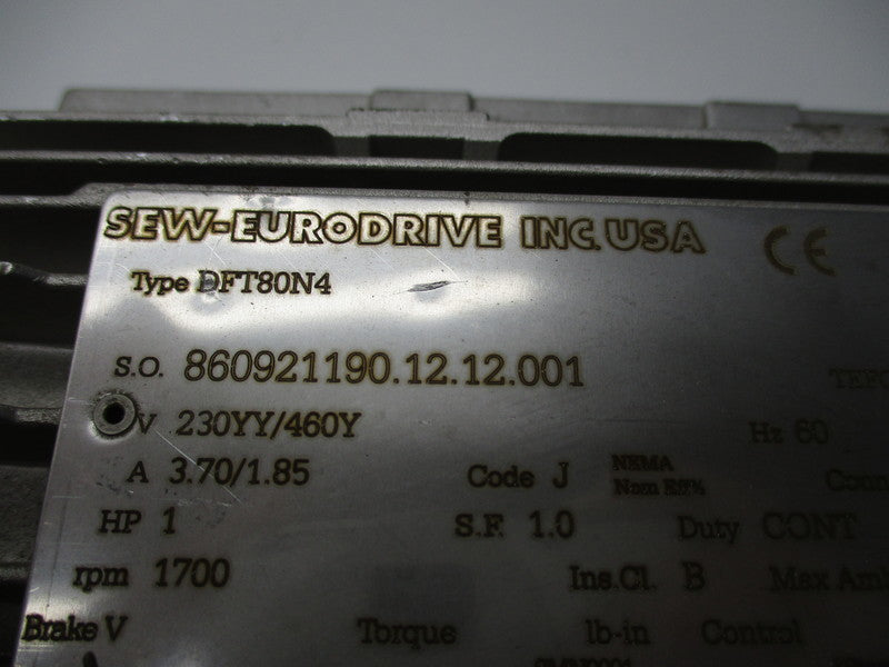 SEW-EURODRIVE DFT80N4 NSNP