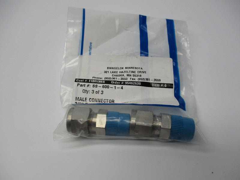 SWAGELOK SS-600-1-4 NSMP