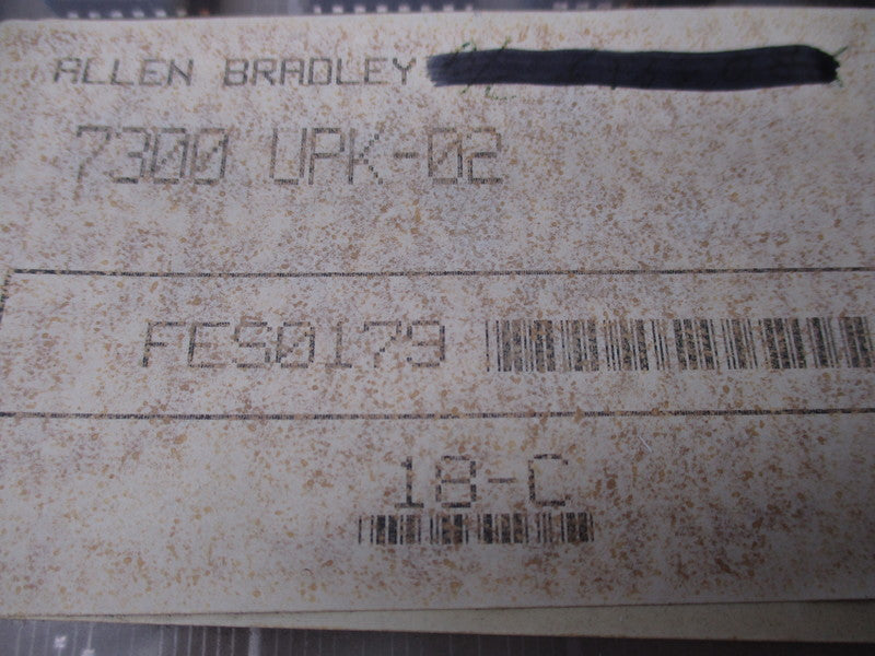 INDUSTRIAL SPARE PART 7300 UPK-02 UNMP