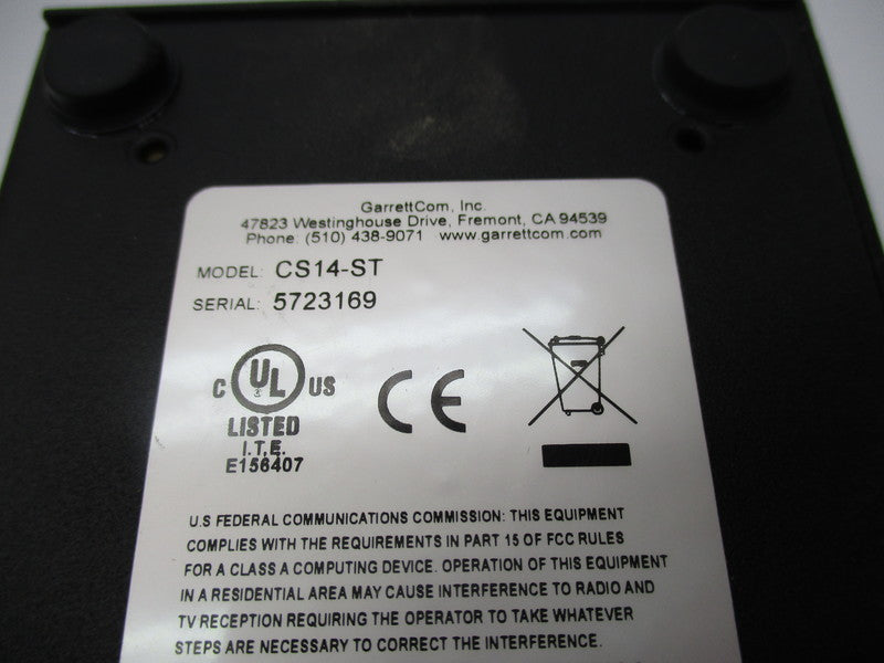 GARRETTCOM CS14-ST NSNP