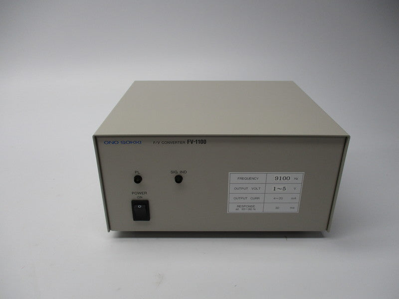 ONO SOKKI CO. FV-1100 74101952 NSMP