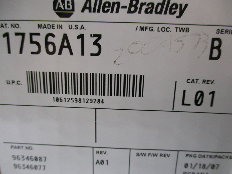 ALLEN BRADLEY 1756A13 SER. B NSNP