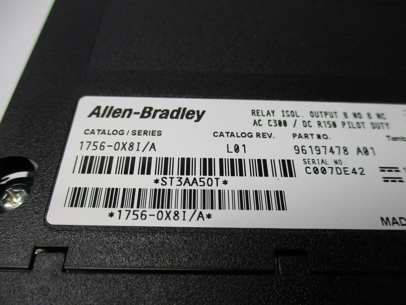 ALLEN BRADLEY 1756-OX8I SER. A NSMP