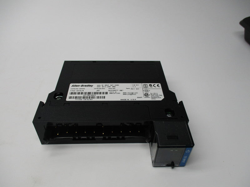 ALLEN BRADLEY 1756-IB16 MODULE DIGITAL INPUT 24VDC SER. A F/W: 3.2 NSMP